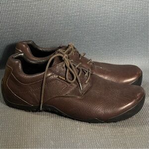 Wolverine Men’s ICS Brown Tumbled Leather Oxfords Shoes Comfort Size 13